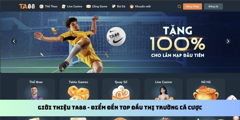 Giới Thiệu TA88 - Điểm Đến Top Đầu Thị Trường Cá Cược